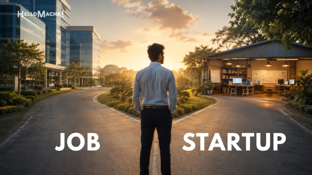 Quit job to start business decision guide
