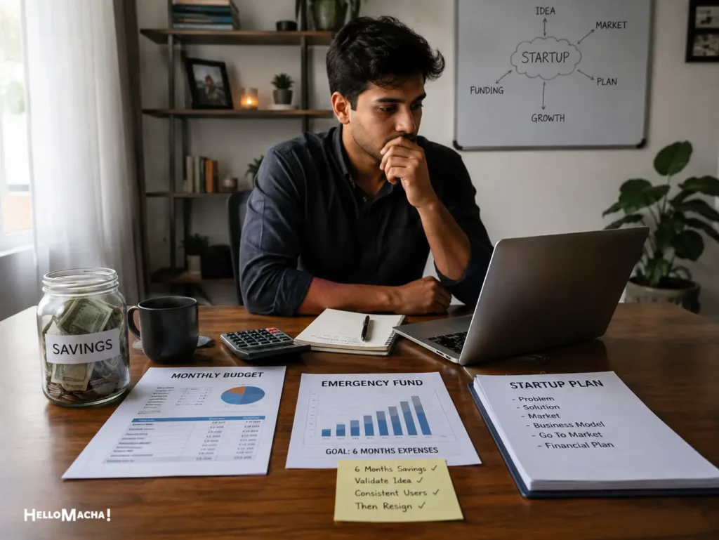 Financial runway before quitting your job