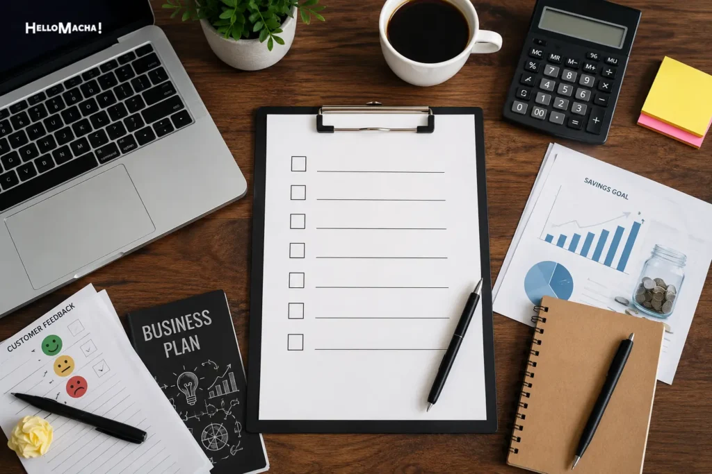 Startup readiness checklist before quitting your job